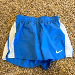 Nike Dri - Fit blue active shorts youth, size large youth